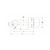 PSC Boring Bars SDUCR/L  Kr93° Coromant Capto Shank Insert: DCMT DCMX DCGT DCGX DCET DCMW - Big-tools Industrial Supply Tools for Metal Cutting